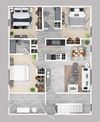 Three Bedroom Two Bath